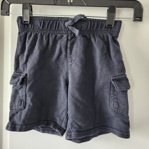 4t Jumping Beans graying black‎ drawstring cargo shorts